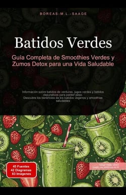 Batidos Verdes: Guía Completa de Smoothies Verdes y Zumos Detox para una Vida Saludable