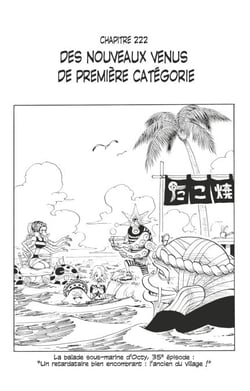 One Piece édition originale - Chapitre 222 - Des nouveaux venus de première catégorie