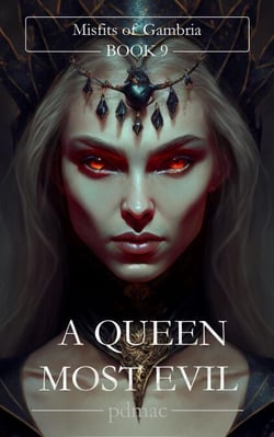 A Queen Most Evil: Misfits of Gambria (Book 9) - Misfits of Gambria, #9