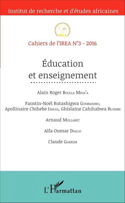 Education et enseignement - Cahiers de l'IREA N°3-2016