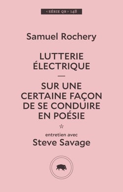Lutterie électrique - sur une certaine façon de se conduire en poésie – entretien avec Steve Savage