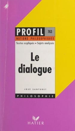 Le dialogue - Textes expliqués, sujets expliqués, glossaire