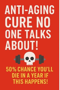 Anti-aging Cure No One Talks About! 50% Chance You’ll Die In A Year If This Happens!