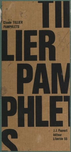 Pamphlets - Présentation, choix de textes, notes et index par Jean Guillon