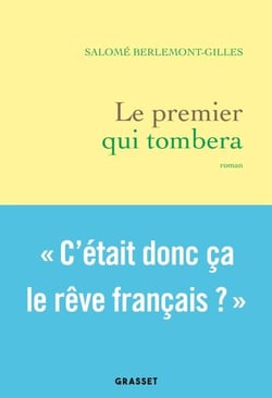 Le premier qui tombera - premier roman