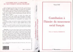 Contribution à l'histoire du mouvement social français