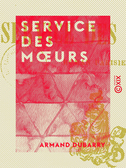Service des mœurs - Roman parisien