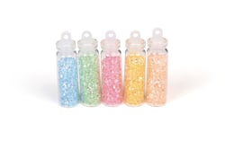 Flacons Mini Diamants Pastel 5x20g