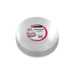 5 Supports Rond Argent D20Cm Gatodeco