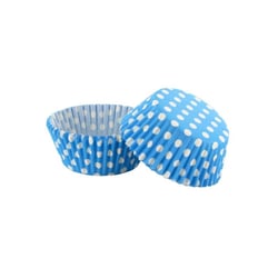 50 Caissettes Pois Bleu Gatodeco