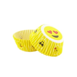 50 Caissettes cupcake - Emoticônes - Cerf Dellier