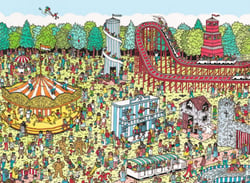 Puzzle Charlie à la fête foraine - 500 pièces