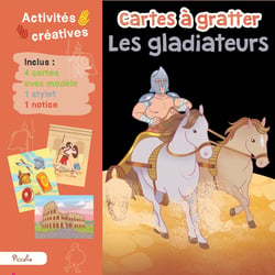 Cartes à gratter : les gladiateurs