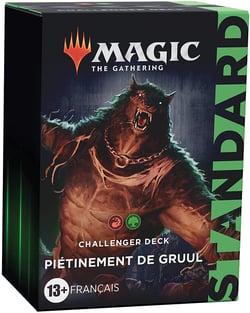 Magic the gathering - Challenger Deck 2022 – Fr - Piétinement de gruul rouge/vert