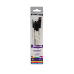 Lot de 4 pinceaux plats Graduate - Synthétique