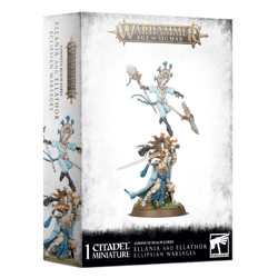 Lumineth Realm-Lords Ellania and Ellathor Eclipsian Warsages - Warhammer Age of Sigmar