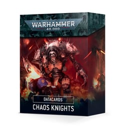Cartes techniques - Chaos Knights (anglais) - Warhammer 40,000