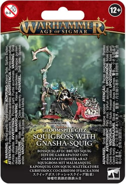 Gloomspite Gitz Squigboss with Gnasha-Squig - Warhammer Age of Sigmar