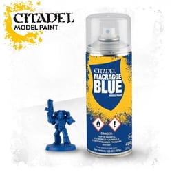 Peinture aérosol Citadel - 400 mL - Maccrage Blue