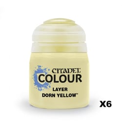 Peinture Citadel Layer - 12 ml - Dorn Yellow
