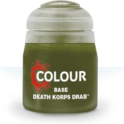 Peinture Citadel Base - 12 ml - Death Korps Drab