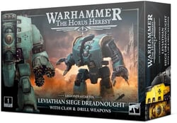 Legiones Astartes Leviathan Siege Dreadnought with Claw and Drill Weapons - Warhammer The Horus Heresy