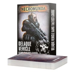 Cartes tactiques de gang - Delaque Vehicle (Anglais) - Necromunda