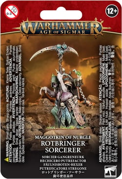 Maggotkin of Nurgle Rotbringer Sorcerer - Warhammer Age of Sigmar