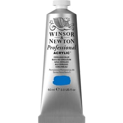 Professional Acrylic Colour- 60ml - blu céruléum - Winsor & Newton