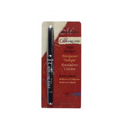 Manuscript Callicreative Italic - Feutre - noir - 3.6 mm - large