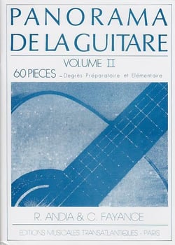 Rafael andia: panorama de la guitare volume 2