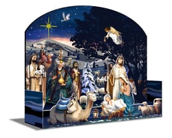 Calendrier de l'avent religieux : l'aube de Noël