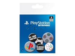 Lot de 6 badges Playstation