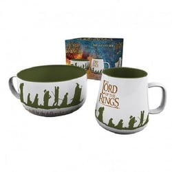 Set Petit déjeuner Mug + Bol - Le seigneur des anneaux