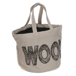 Sac seau avec logo « laine »