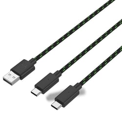Pack de deux batteries rechargeables pour manette Xbox Series X - S - Noir