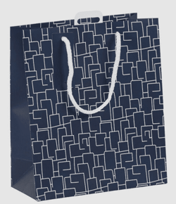 Sac cadeau - Taille M - Men in Blue