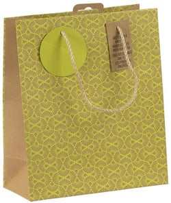 Sac cadeau - Taille M - Néon