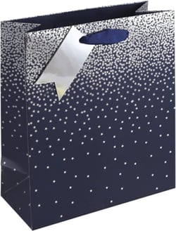SAc cadeau format M - Etoiles bleu