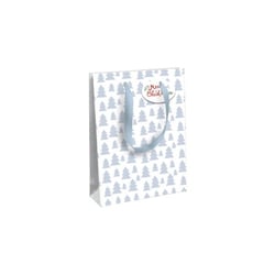 Sac cadeau de Noël  - Empreintes - petit - Clairefontaine