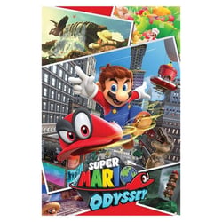Super mario odyssey collage