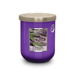 Bougie grande jarre Heart & Home - lavande et sauge - 340 g