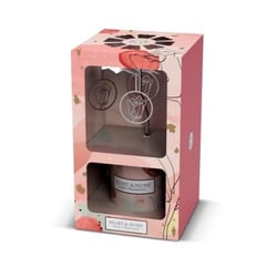 Bougie Heart & Home - Carrousel roses