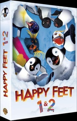 Coffret happy feet : happy feet 1 - happy feet 2