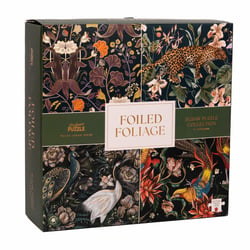 Puzzles 4 x 1000 pièces - Foiled Foilage - Wilson Jeux