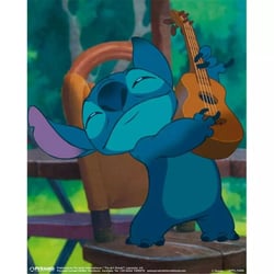 Cadre lenticulaire 3D - Lilo et Stitch