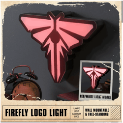 Lampe WTT - The Last of Us - Logo firefly