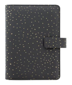 Organiseur Filofax - Noir -  9,5 x 17,1 cm - Confetti