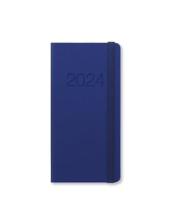 Agenda civil semainier 2023/2024 Letts of London - Bleu - Slim - Memo