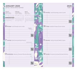 Recharge agenda semainier 2026 Letts of London - Personal vertical